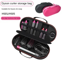 Travel Carry Storage Bag for Dyson Airwrap HS01/05 Styler Hair Curler Accessories, Storage Carrying Pouch Bag for Dyson Airwrap