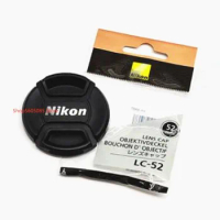 NEW Original 52mm Lens Cap Front Cover LC-52 For Nikon AF-S Nikkor 35mm f/1.8G DX, 40mm f/2.8G DX Micro, 85mm f/3.5G ED DX Micro