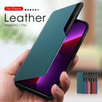 3D Smart View I Phone Case On The For Apple Iphone 13 Pro Max Iphone13 Mini 13Pro Leather Cover Ipone 13mini Promax Stand Shell