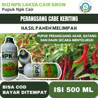 Pupuk Cabe Agar Berbuah Lebat Npk Laksa Grow Obat Semprot Pelebat Buah Cabe Pupuk Booster Cabe Rawit