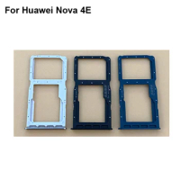 2PCS For Huawei Nova 4E New Tested Good Sim Card Holder Tray Card Slot Nova4e Sim Card Holder For Huawei Nova 4 E