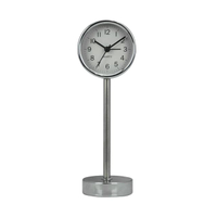 นาฬิกาตั้งโต๊ะอะลูมิเนียม Tall รุ่น EG7001A สีเงิน