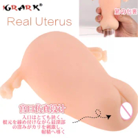 Pocket Pussy Masturbation Doll for Men Simulation Uterus Realistic Vagina Texture Men Masturbate Sex Doll Penis Massage Cup
