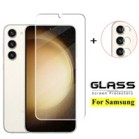 Full Gule Glass for Samsung Galaxy S23 Plus Tempered Glass Samsung S23 S23+ Screen Protector Lens Film Samsung Galaxy S23 Plus