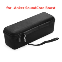 Hard EVA Case for -Anker SoundCore Boost 20W Speaker Storage Box with Soft Inner Lining and Waterproof Shell for Travel and Home