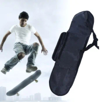 Black Skateboard Carry Bag Skateboarding Carrying Handbag Shoulder Skate Board Balancing Scooter Storage Cover Backpack
