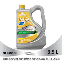 JUMBO Veloz 5W30 Full-Syn Oli Mobil (3,5 Liter) 5W30 SP