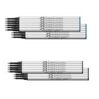 【FABER-CASTELL】輝柏 鋼珠筆芯 黑/藍色 10支 /盒 148712/148713【CUBE卡最高10%回饋】