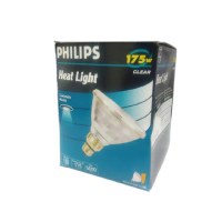 【Philips 飛利浦】2入 175W 110V E27 紅外線溫熱燈泡 清面 _ PH070003
