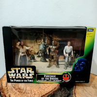 Starwars Purchase Of Thr droids Uncle owen lars, C3PO dan Luke Skywalker Kenner Action Figur