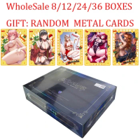 Wholesale 8/12/24/36/48 Boxes Special Offer Black Clover Collection Cards Janpanese Anime Figure Booster Box EX Gifts For Kids