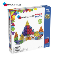Magna-Tiles磁力積木-microMAGS 70片豪華套組(迷你磁力片+一般磁力片套組)