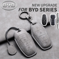 มีสินค้าพร้อมส่ง ซองกุญแจรถหนังสำหรับระยะไกล สำหรับ BYD Atto 3, Dolphin, M6, E6, E2, E3, D1, T3 รวมถ