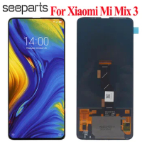 Amoled For Xiaomi Mi Mix 3 LCD Display Touch Screen Digitizer Assembly With Frame Mi MIX3 LCD M1810E5A Display Replacement Parts