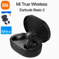 Original Global Version Xiaomi Mi True Wireless Earbuds Basic 2 TWS Wireless Bluetooth 5.0 Earphones With Mic Noise Reduction