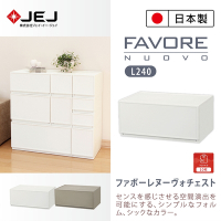 【日本JEJ】日本製Favore組合堆疊收納抽屜櫃 L240