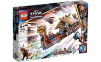 [飛米樂高積木磚賣店] LEGO 76208 Marvel-雷神索爾4：愛與雷霆-山羊戰船