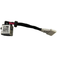 Jack nguồn DC kèm cáp cho Dell E7440, giao diện nguồn E7450, DC30100MF00, 06KVRF; cáp linh hoạt sạc 