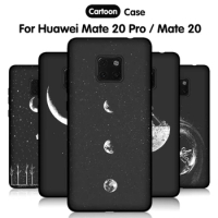 EiiMoo Soft Tpu For Huawei Mate 20X Case Soft Silicone Case For Huawei Mate 20 Pro Cover Cute Phone Cover For Huawei Mate20 Pro