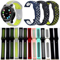 100PCS 20 22 MM silicone Strap For Samsung Gear sport S2 S3 Classic Frontier watch Band Huawei Watch 2 HUAMI AMAZFIT BIP