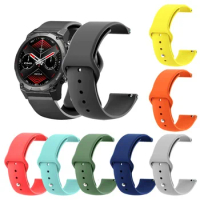 Silicone Watch Band For Zeblaze Vibe 7 Pro Strap Replacement Bracelet For Zeblaze Btalk Beyond 2 GTR Ares 3 Pro Wristband Correa