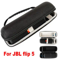 EVA Bluetooth Speaker Storage Bag Shockproof Hard Protective Cover Adjustable Strap Portable Carrying Case for JBL Flip 5