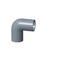 LESSO - Elbow 90° AW PVC 4'' High Pressure / Knee Keni Fitting Sambungan Pipa PVC 24355