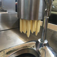 Stainless steel for mashed potato super long French fries squeezer presser commercial manual fries extruding machine