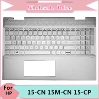 New Original For HP ENVY15 X360 15-CN 15M-CN 15-CP TPN-W134 Laptop Palmrest Case Keyboard US English Version Upper Cover