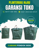 Planter Bag  75 Liter 45Cm Warna Hijau Bahan Kuat Berkuaitas Murah Best Seller