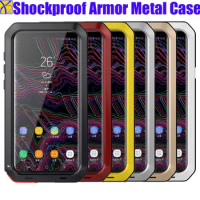 10 DHL Armor Metal Heavy Duty Protection Case for Samsung Galaxy S5 S6 S7 Note 9 4 5 8 Edge S8 S9 S10 Plus S10e Shockproof Cover