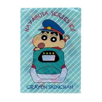 【震撼精品百貨】蠟筆小新_Crayon Shin-chan~日本鐵道系列日本製A4文件夾(新幹線E5系)#29871