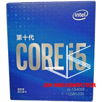 Intel Core i5-10400F i5 10400F 2.9 GHz Six-Core Twelve-Thread CPU Processor 65W LGA1200 new and with cooler