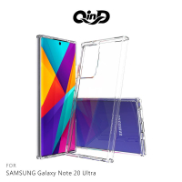 QinD SAMSUNG Galaxy Note 20、Note 20 Ultra 雙料保護套 透明殼【APP下單最高22%點數回饋】