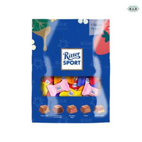 瑞特滋  Ritter Sport Chocolate | 軟心立方什牛奶  |朱古力製品 608g |夾心朱古力慕斯焦糖 榛子醬 喜糖 休閒零食|新舊包裝平行進口(最佳賞味期限:18/8/2026）