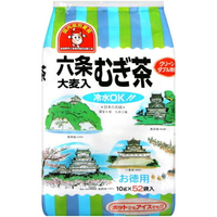 【江戶物語】伊福穀粉 名城六條麥茶 52袋入 業務用 六条麥茶 無咖啡因 可冷沖 日本麥茶