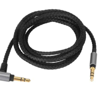 Audio nylon Cable for SONY WH-1000XM2 XM3 XM4 H800 WH-H900N MDR-1R/1RNC S12SM1 HW300K SBH60 NC60 NC50 NC200D NC500D headphones