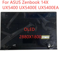 140" 2.8K For ASUS Zenbook 14X UX5400 UX5400E UX5400EA Series OLED Display Panel LCD Touch Screen Replacement Assembly
