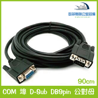 COM 埠 DB9pin公對母 D-Sub公對母 RS232/DB9/COM埠 port 9pin 9針 DB9轉接頭