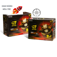 Cà Phê Hòa Tan Có Đường Đen Đá G7 2in1 Trung Nguyên_ Hộp 15 gói .