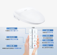Panasonic國際牌 瞬熱式 遙控 溫水洗淨便座 免治馬桶座/DL-RPTK10TWS   纖薄美型系列 全新上市
