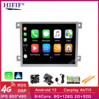 IPS Carplay 2Din Android 13 Car Radio For Dodge Challenger Charger Durango RAM 1500 2500 JEEP Grand Cherokee stereo 4G LTE GPS