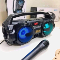 Loa Karaoke Bluetooth Ki mi so KM-S1 Có Kèm Mic Infinity 110 Plus - Kem, Công Suất 2 x 5w