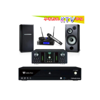 【金嗓】CPX-900 K2F+DB-7AN+JBL VM200+TDF M-103(4TB點歌機+擴大機+無線麥克風+喇叭)