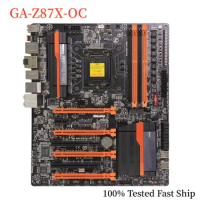 For Gigabyte GA-Z87X-OC Motherboard Z87 32GB LGA1150 DDR3 ATX Mainboard 100% Tested Fast Ship