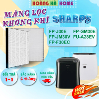Màng lọc không khí shap FP-J30E FP-JM30V FU-A28EV FP-GM30E KC-F30EV KC-30T5 FP-F30E - Màng lọc hepa 