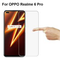 Realme 6 Pro Protective Tempered GLass for OPPO Realme 6Pro Scratch-Proof Screen Protector Front Film Case on Realmi 6 Pro Glass