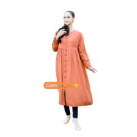 Tunik Muslimah Premium Andini Rayon Uniqlo Super High Quality