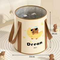 家用可摺疊泡腳袋加高過小腿泡腳桶卡通行動式足浴神器洗腳桶批發