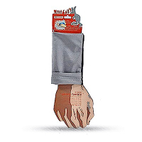 PCMAMA多用途運動手臂套手機套手腕袋手腕套Wrist Bag(黑+銀WC001;可放零錢紙鈔信用卡悠遊卡一卡通)